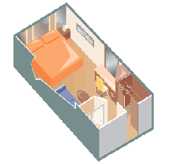 Club Interior Stateroom